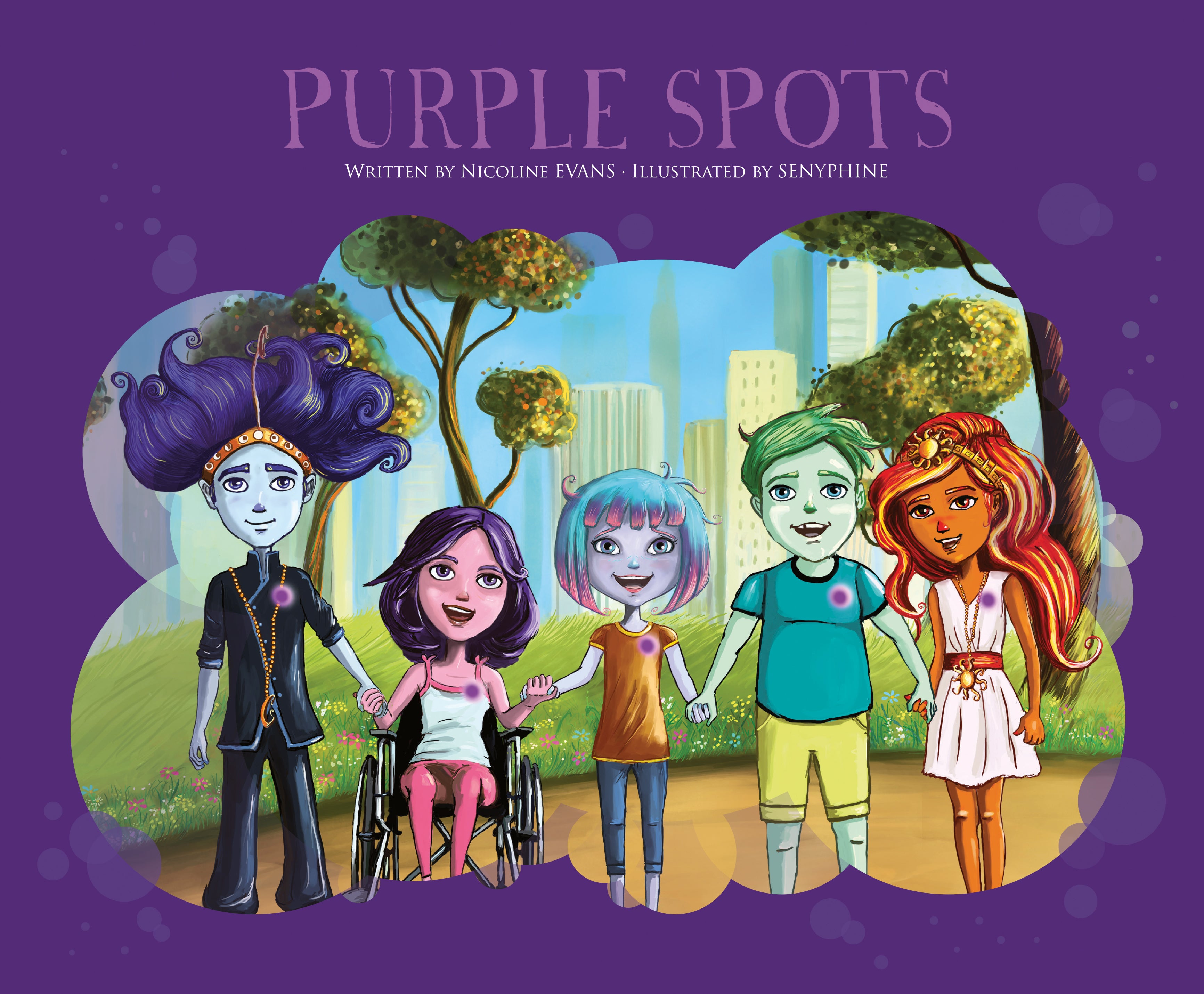 Purple Spots - Hardcover